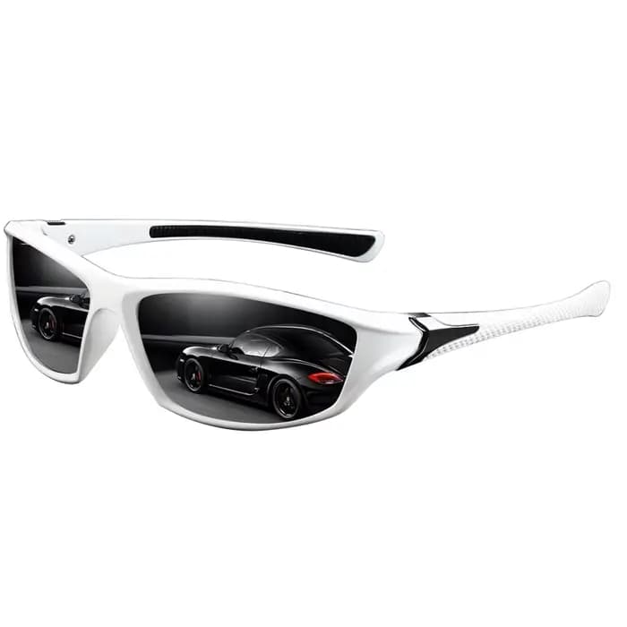 Lunettes de soleil de sport vintage avec chaîne pour hommes et femmes