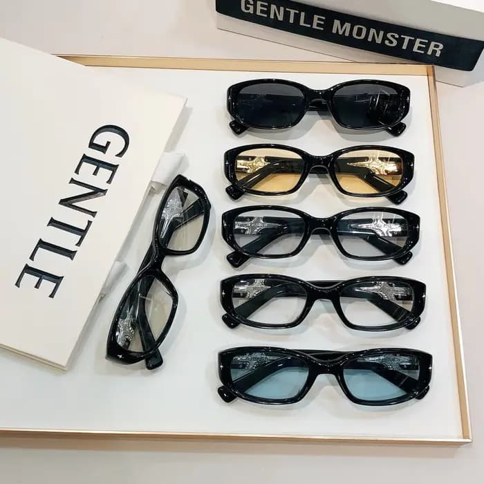 GENTLE MONSTER KAFKA Lunettes de soleil rétro de créateur pour femmes