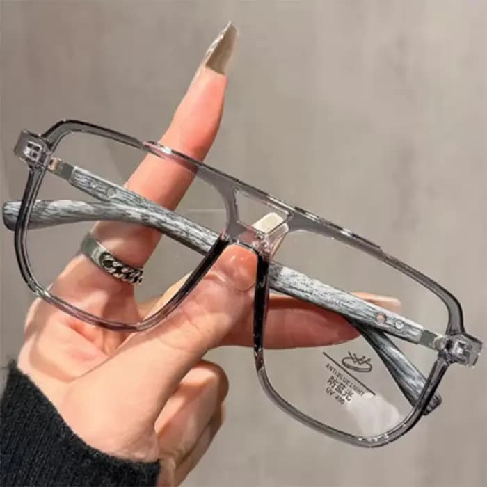 Lunettes de myopie surdimensionnées pour hommes