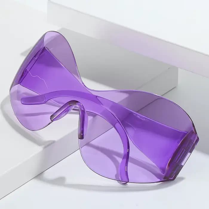 Lunettes de soleil de style punk Y2K pour hommes et femmes