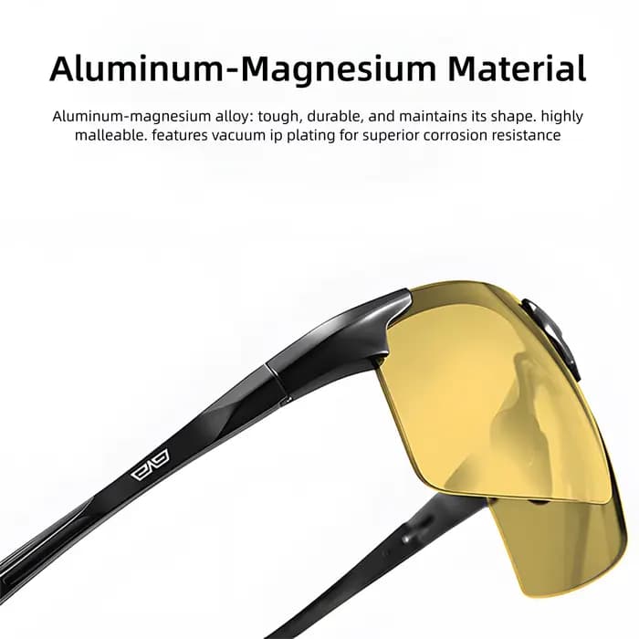 Lunettes de soleil photochromiques pour hommes