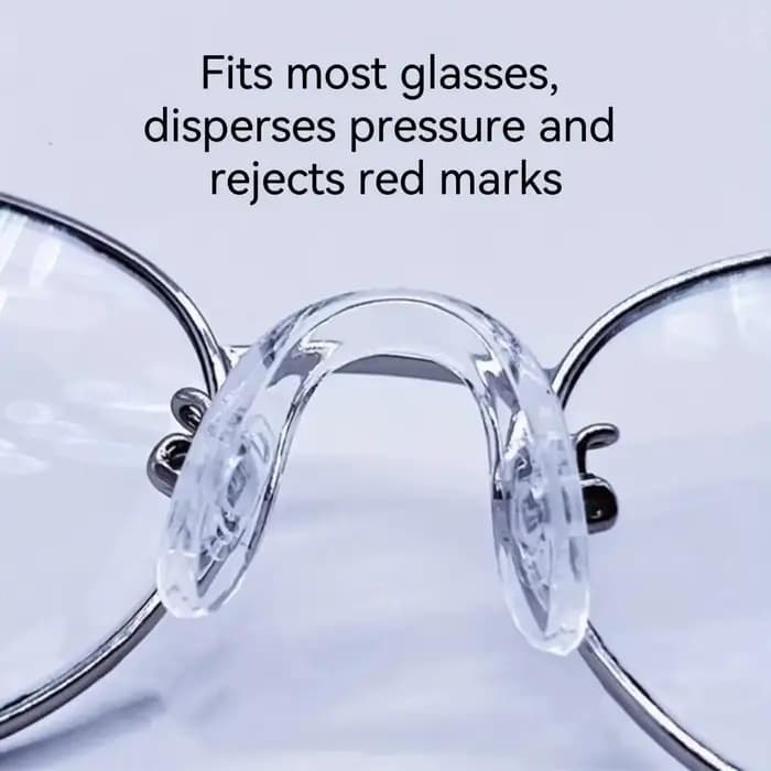 Coussinets de nez en silicone ultra-doux pour lunettes