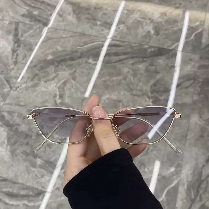 Lunettes de soleil œil de chat tendance pour femme