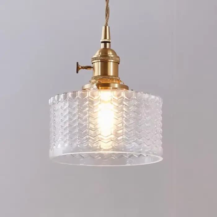 Lampe LED Suspendue en Verre au Design Nordique Moderne, Luminaire Décoratif d'Nik, Idéal pour un Restaurant, une Cuisine, une Salle à Manger, un Salon ou une Chambre à Coucher