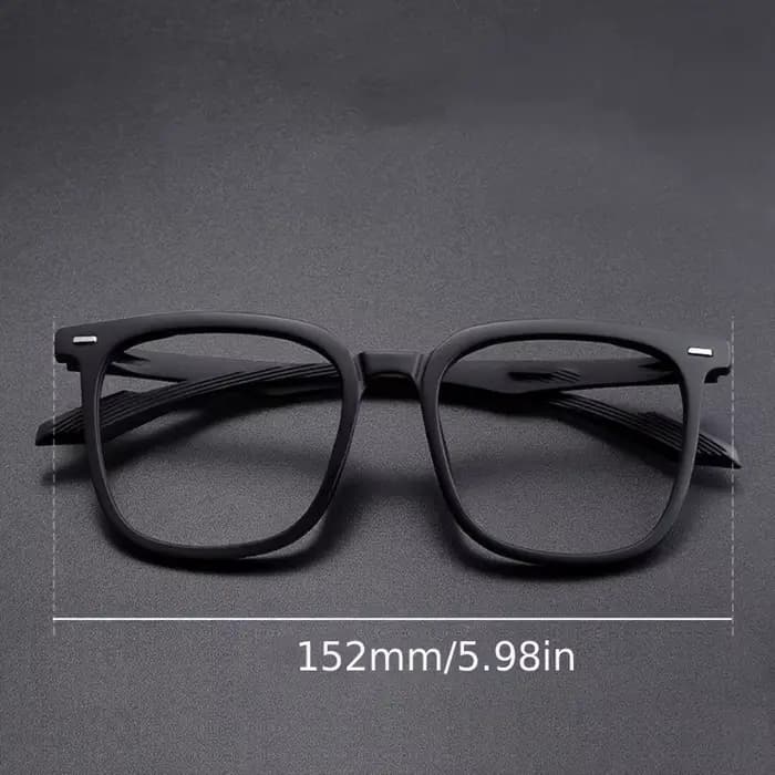 1 paire de lunettes surdimensionnées tendance pour hommes
