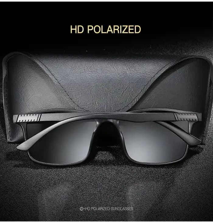 Lunettes de soleil polarisées de luxe pour hommes