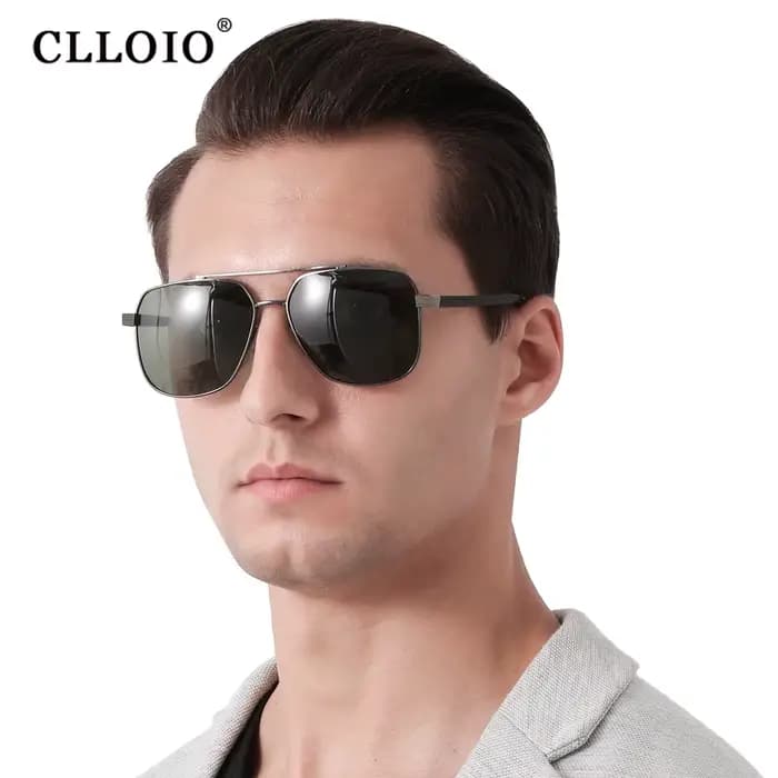 Lunettes de soleil photochromiques classiques pour hommes et femmes