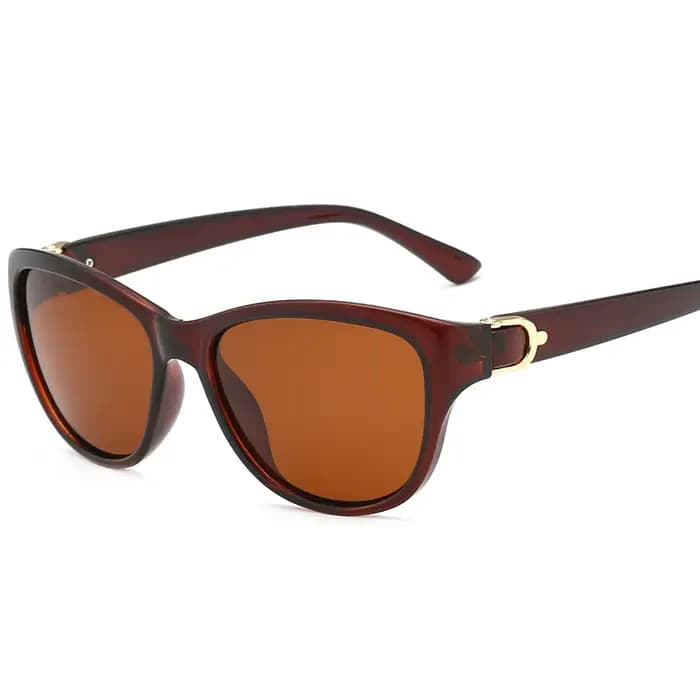 Marque De luxe Design oeil De chat lunettes De soleil polarisées hommes femmes dame