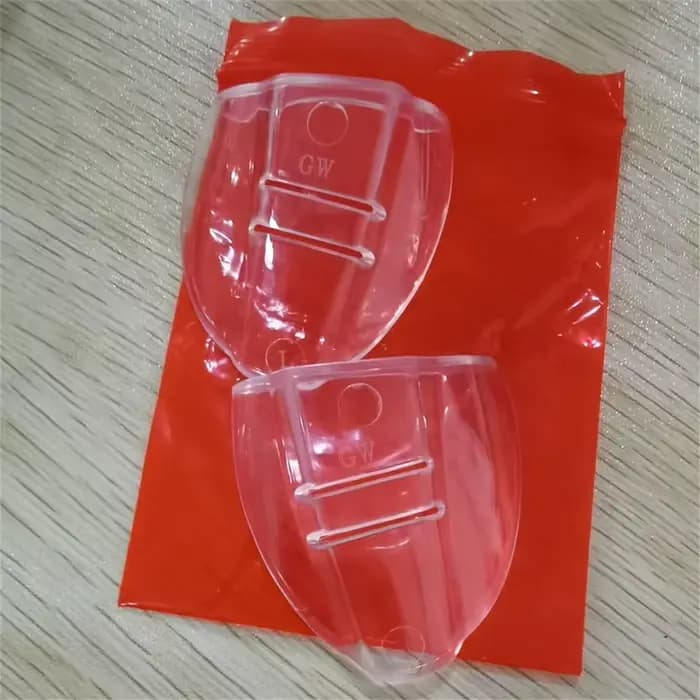 1 Paire de protections latérales souples et transparentes anti-buée pour lunettes de vue