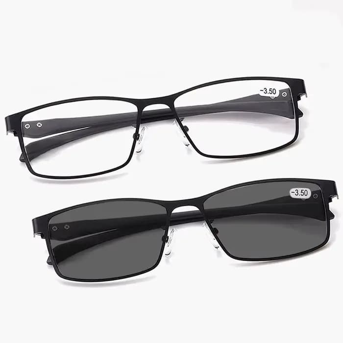 Lunettes de lecture rétro rectangulaires pour hommes