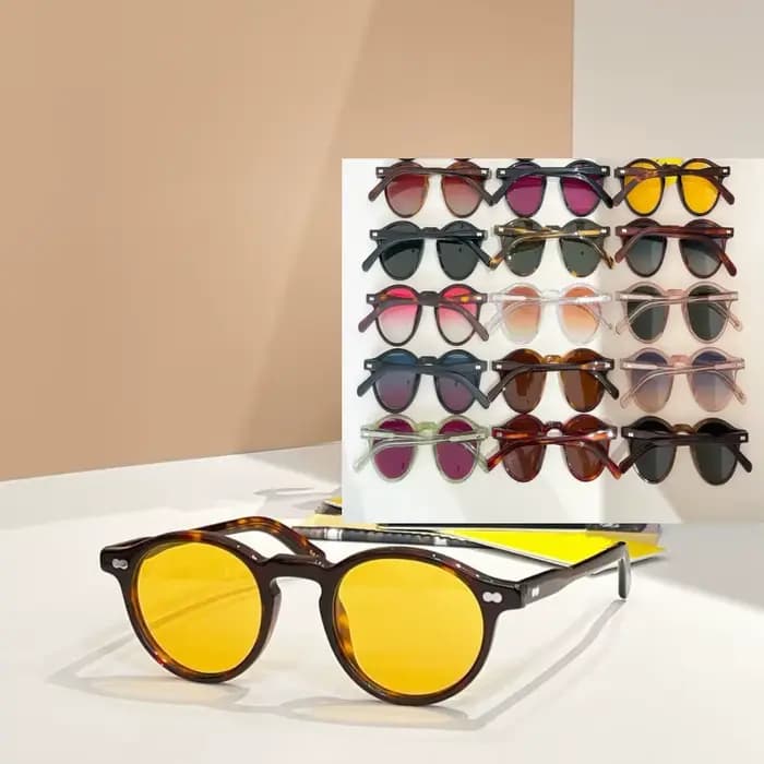 MILTZEN lunettes de soleil rondes de haute qualité pour hommes et femmes