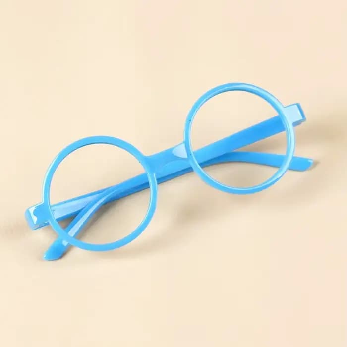 Monture de lunettes en plastique de forme ronde