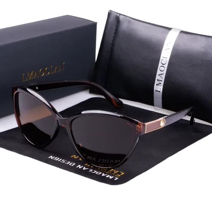 Nouveau 2024 femmes lunettes de soleil polarisées de luxe mode oeil de chat dames Vintage marque concepteur femme