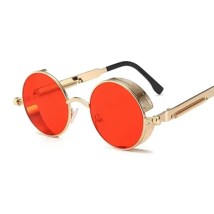 Lunettes de soleil gothiques steampunk unisexes