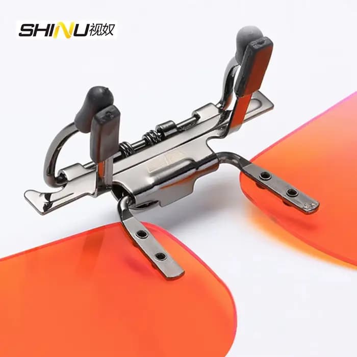 SHINU Clip sur lunettes Anti lumière bleue polarisé