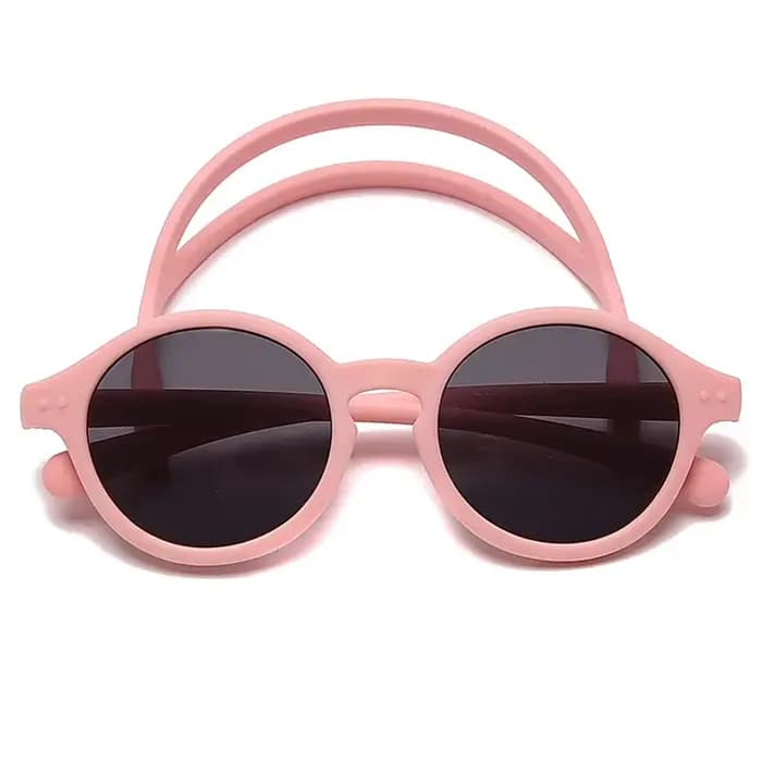 Lunettes de soleil flexibles en gel de pton pour bébé fille