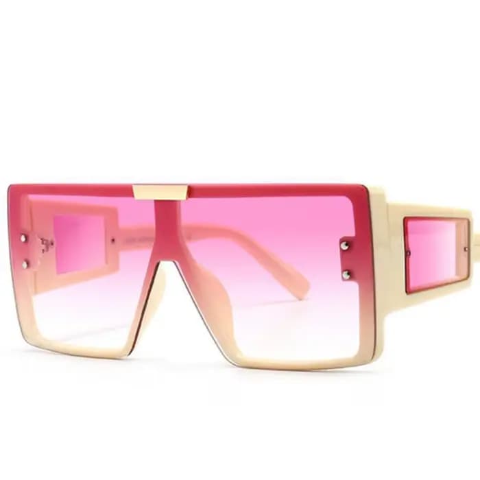 Lunettes de soleil carrées rétro pour femmes