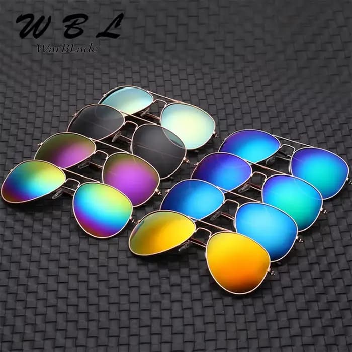 WarBLade – lunettes de soleil Vintage pour hommes