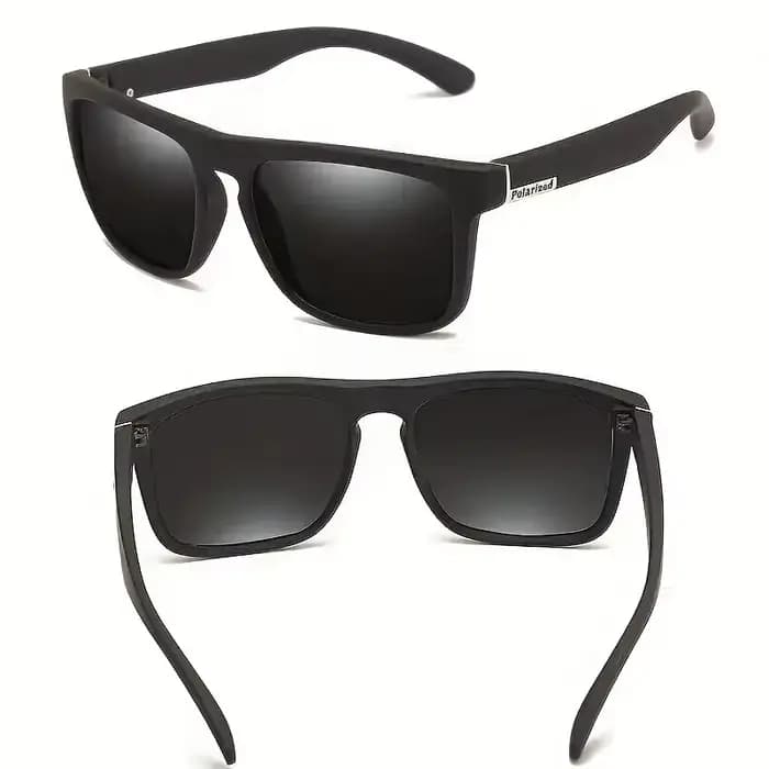 Lunettes de soleil carrées polarisées pour hommes et femmes