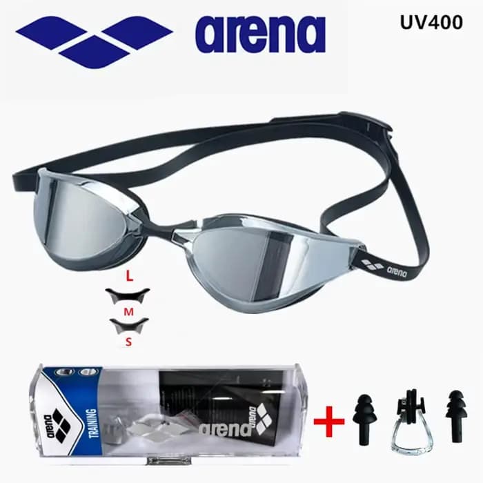ARENA – lunettes de natation haute définition pour adultes, étanches, Anti-buée, Protection UV400, équipement de compétition et d'entraînement