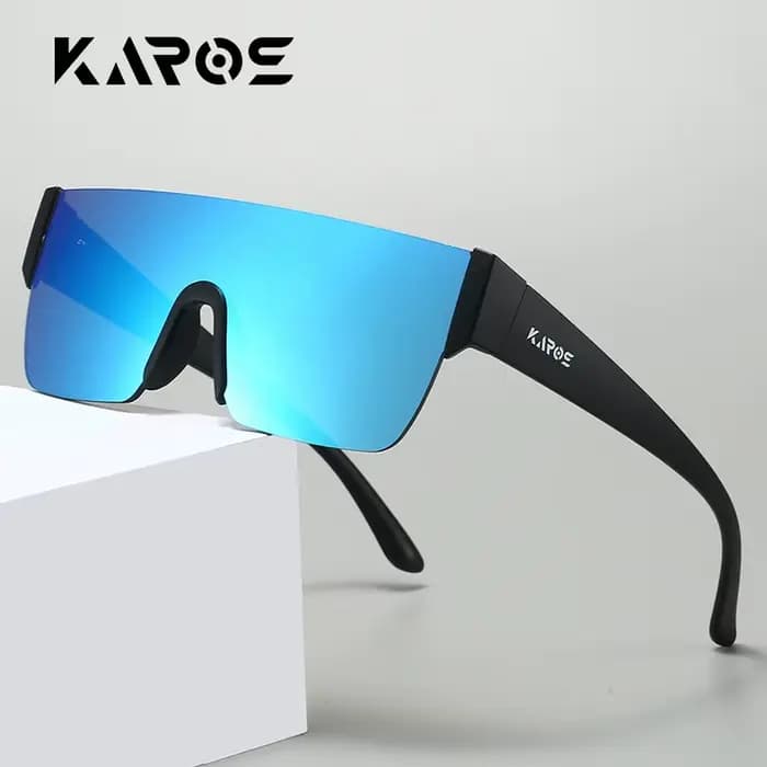 Lunettes de soleil vintage à grand cadre plat pour homme et femme