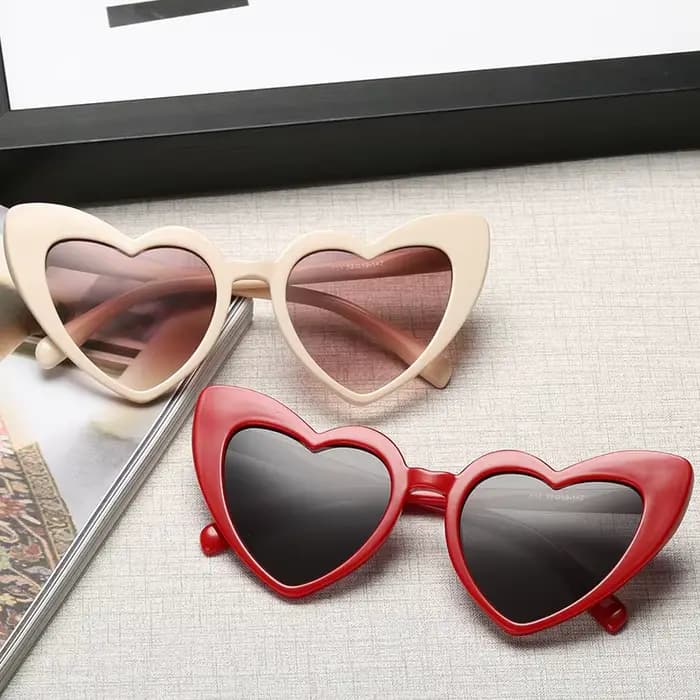 Lunettes de soleil en forme d'œil de chat pour femme