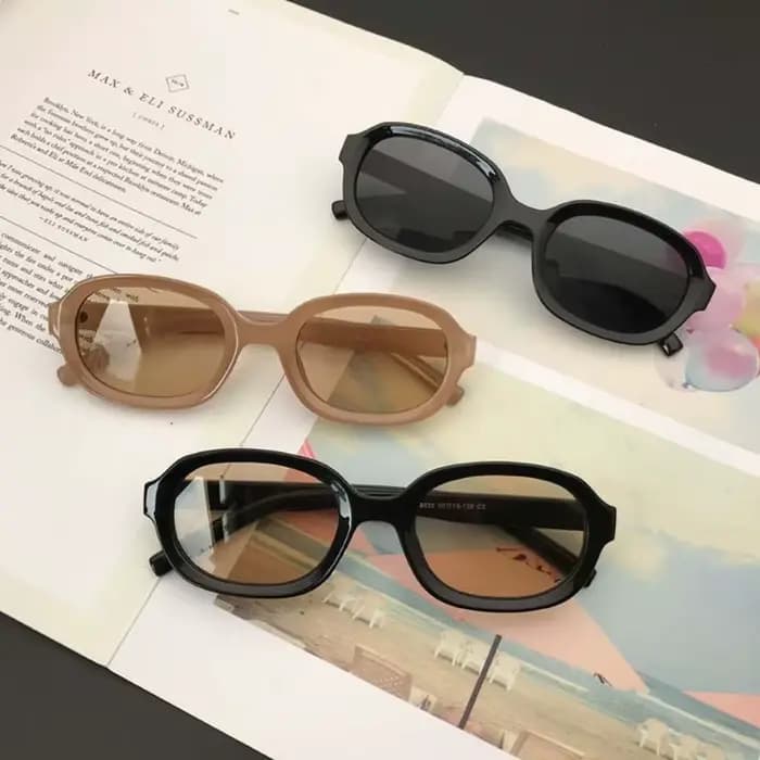 Lunettes de soleil rétro de voyage coréen pour hommes et femmes