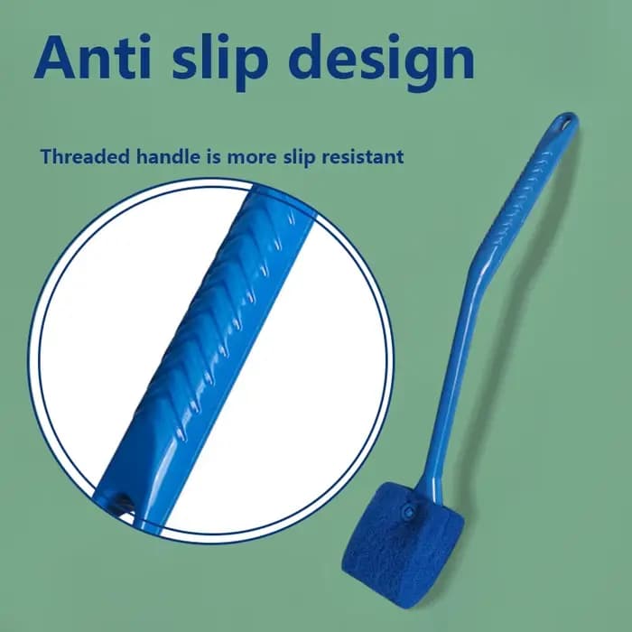 Brosse à gratter les algues pour fenêtre flottante, outil de nettoyage précieux pour poisson, verre, plante, livres, éponge, aquarium, accessoires