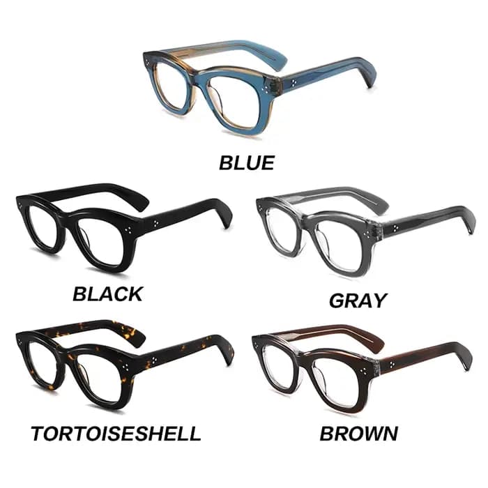 Vintage fait à la main acétate lunettes cadre femmes haute qualité
