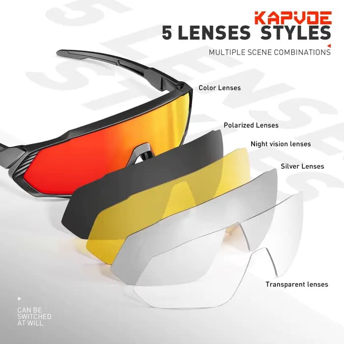 Lunettes de soleil de marque pour cyclisme en montagne