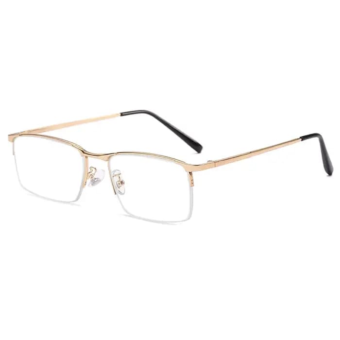 Shatar – lunettes de lecture pour hommes et femmes, verres en verre cristal, haute qualité, demi-monture, pour le bureau