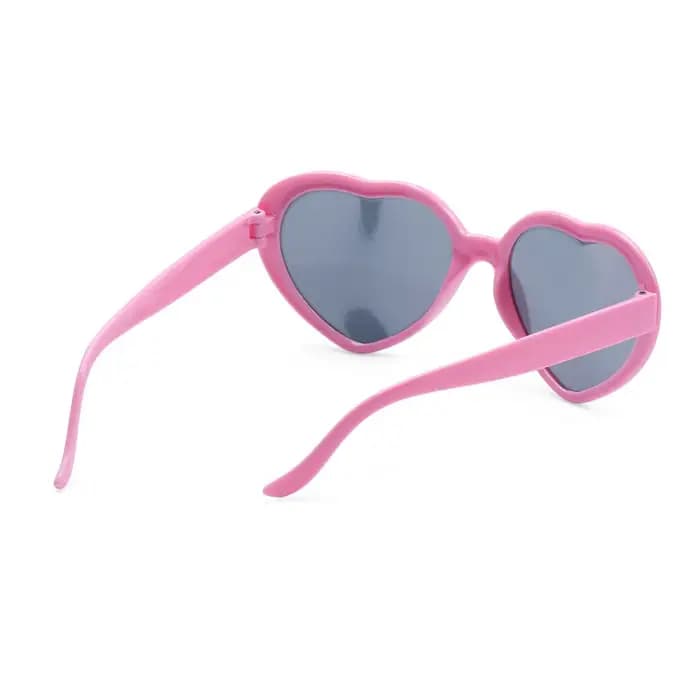Lunettes à effets de diffraction de coeur d'amour créatifs unisexes