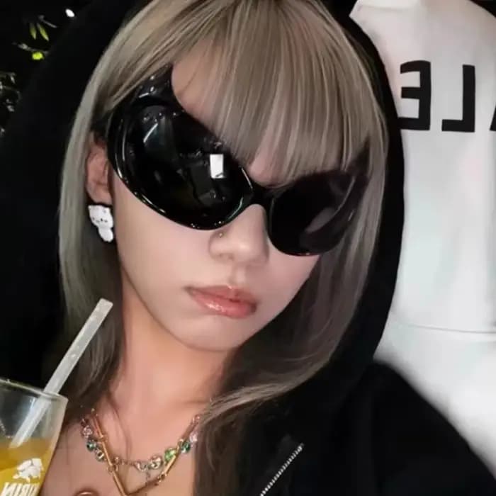Lunettes de soleil œil de chat Gotham sexy pour femmes