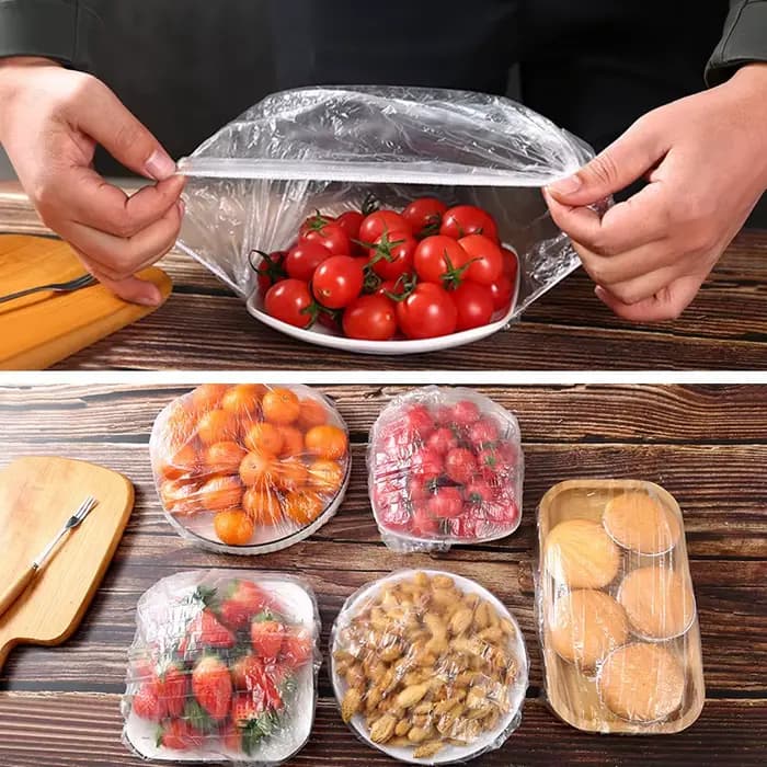 Couvercle alimentaire jetable réutilisable, enveloppe en plastique, couvercles alimentaires élastiques durables pour bols, couvercles d'assiettes élastiques pour sac d'économie de nourriture de cuisin