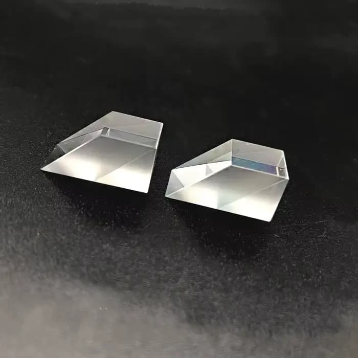 Séparateur de faisceau à prisme trapézoïdal à Angle droit, verre optique 10x10x20mm pour expériences scientifiques et outils de mesure