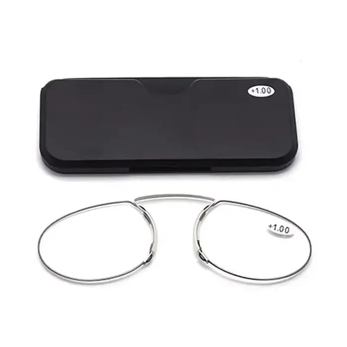 Lunettes de lecture à pince-nez sans bords