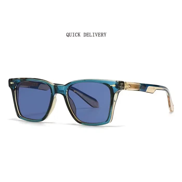 2025 lunettes De soleil carrées femmes à la mode Vintage