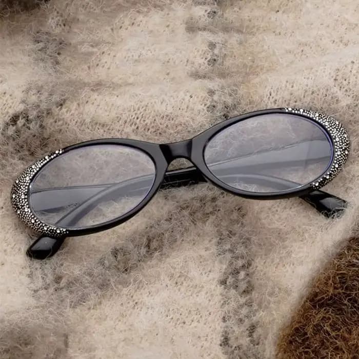 Lunettes de lecture diamant de luxe pour hommes et femmes