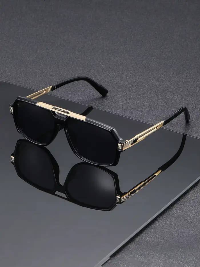 1 paire de lunettes de soleil classiques pour homme