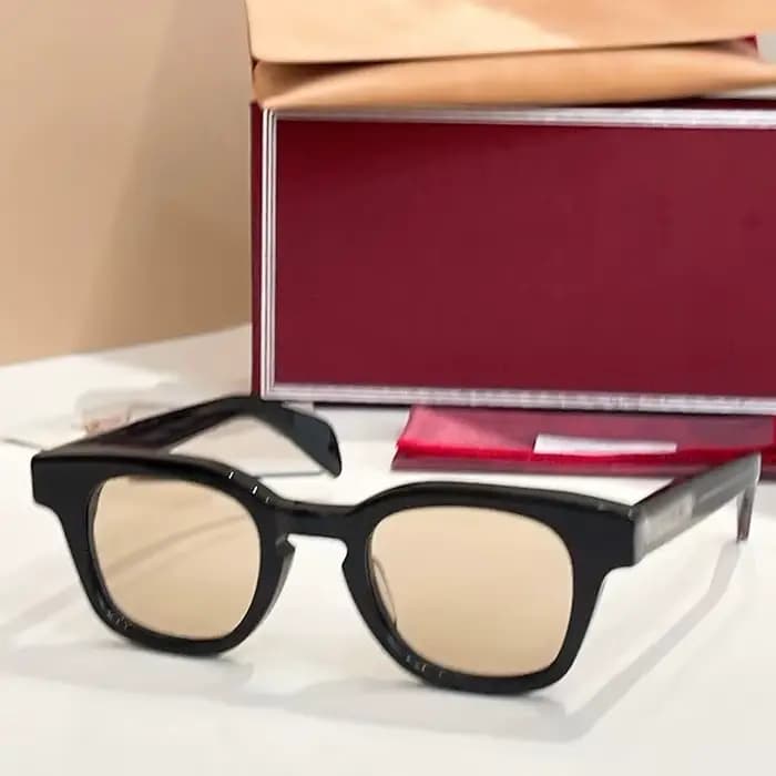 Ins Julien Lunettes de soleil faites à la main Designer Japon Marque Uv400 Hommes et femmes Vintage Classique High