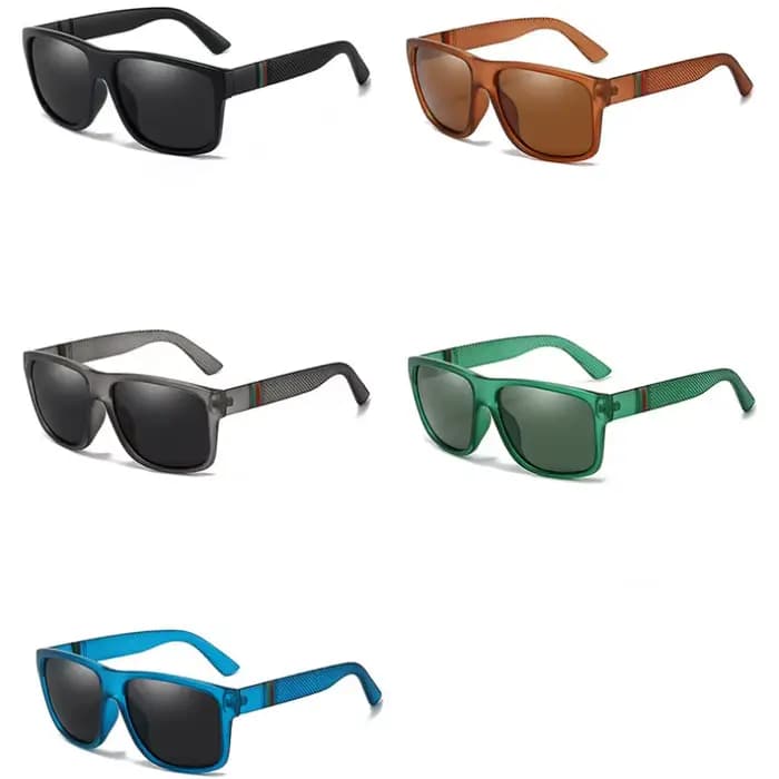 Mode surdimensionné lunettes de soleil polarisées hommes femmes luxe conduite pêche voyage Vintage carré