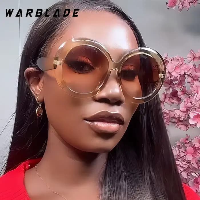 Respzed-Lunettes de soleil rondes unisexes pour femmes