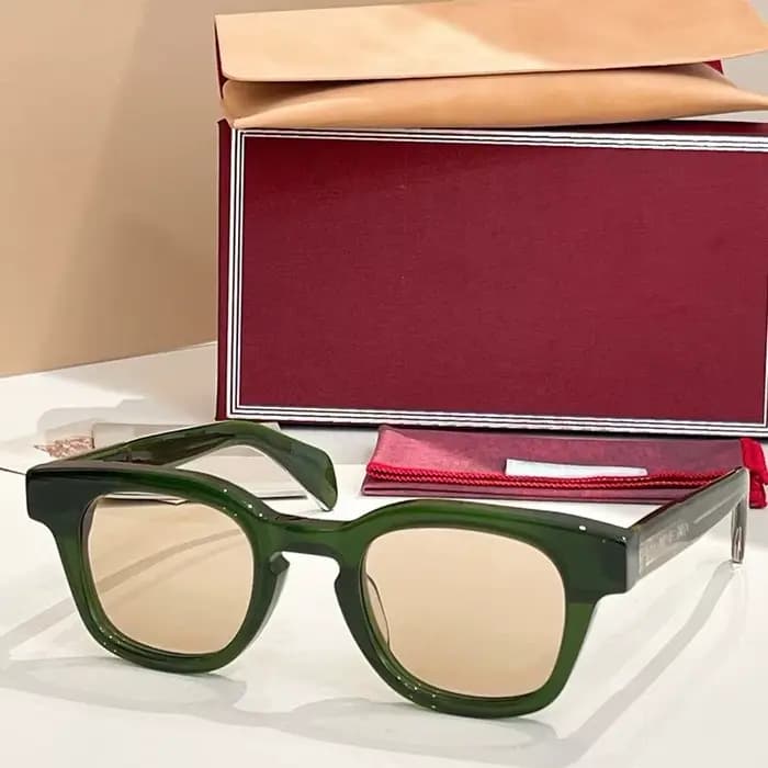 Ins Julien Lunettes de soleil faites à la main Designer Japon Marque Uv400 Hommes et femmes Vintage Classique High