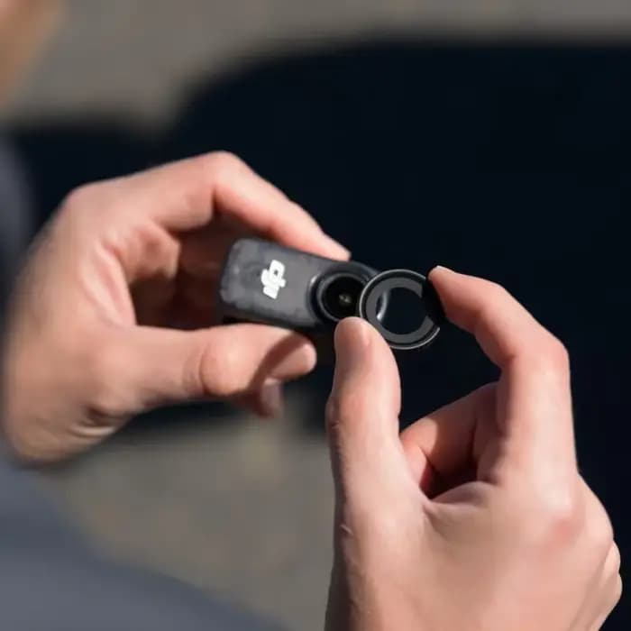Couverture d'objectif en verre DJI Osmo Nano Verre haute résistance avec revêtement AF aux propriétés hydrophobes Accessoires d'origine en stock