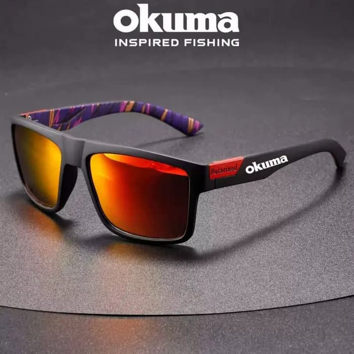 Nouvelles lunettes de soleil polarisées pour hommes Okuma avec fonction de protection UV