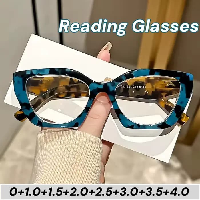 Lunettes de lecture œil de chat élégantes pour femmes et hommes