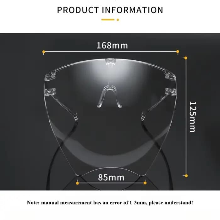 Lunettes de soleil intégrales masque femmes hommes