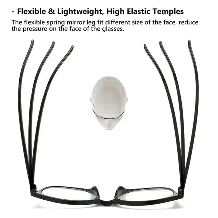 Lunettes de lecture multifocales anti-lumière bleue See Near & Far pour femmes et hommes