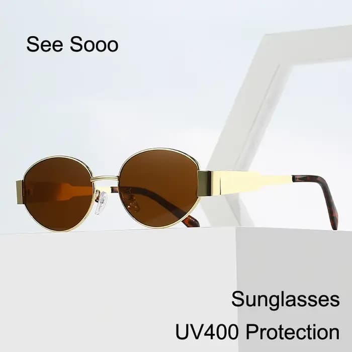 Seesooo-Petites lunettes de soleil pour hommes et femmes