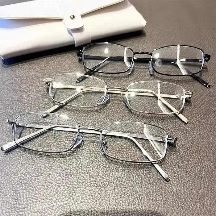 Harajuku Y2K – lunettes Vintage à petite monture carrée pour femmes et hommes
